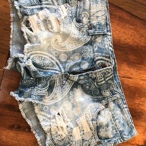 Jean shorts